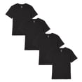 thumbnail image 1 of George Men's Crew Neckline Tee 4-Pack, 1 of 2