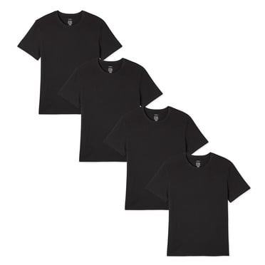George Men's Crew Neckline Tee 4-Pack