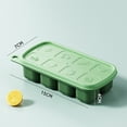 thumbnail image 3 of Amzcrzy Ice Cube Tray Soft Bottom Easy To Disassemble and Form Ice Box Self-Made Ice Box Ice Tray Apartment Essentials Ice Tray, 3 of 5