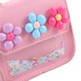 thumbnail image 4 of Maoww AssortedColor PU Bowknot Kids Shoulder Bag Stylish Kids Handbag For Daily Creative Cute Flowers type+1, 4 of 6