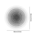 thumbnail image 3 of RXIRUCGD Round Carpet Living Room Cream Wind Sofa Coffee Table Bedroom Bedside Study Soundproof Floor Cushion, 3 of 6