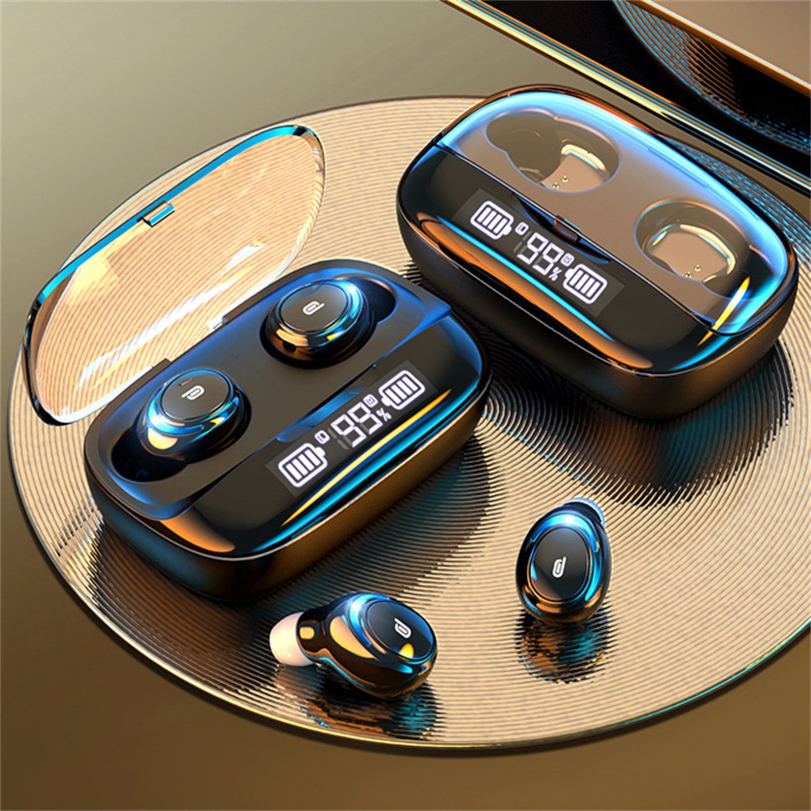 Birdeem Speakers Bluetooth Wireless, Headphones Wireless Bluetooth, M-U8 Bluetooth 5.0Headset Wireless Earphones Mini Earbuds Stereo Headphones, Wireless Earbuds Bluetooth, True Wireless Earbuds