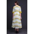 thumbnail image 3 of Bimba Robe Longue Décontractée d'Été Sans Manches à Fente avant Imprimée Teinture sur Nœuds pour Femmes - Medium, 3 of 5