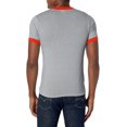 thumbnail image 3 of Ringer T-Shirt S Athletic Heather/Orange, 3 of 3