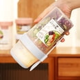 thumbnail image 1 of Wolfast Lunch Containers for Lunch Box Salad Lunch Box Takeaway Salad Container Reusable Fruit Bowl for Work Outdoor Camping for Serving Mashed Potatoes Snacks and Berries Microwaveable, 1 of 9