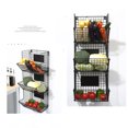 thumbnail image 4 of pitrice Stainless Steel Large Capacity Metal Shelf Storage Organizer For Pantry Drink Organizer For Pantry A layer, 4 of 6