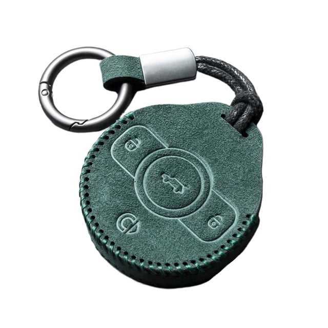 Maytalsory Keypack For Smart 1 Car Key Case Wear Resistant Wear Resistant For Better A green+sports rope