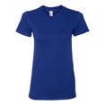 thumbnail image 1 of Tee-Shirt en Jersey Fin pour Femmes, 2TG, Lapis, 1 of 2
