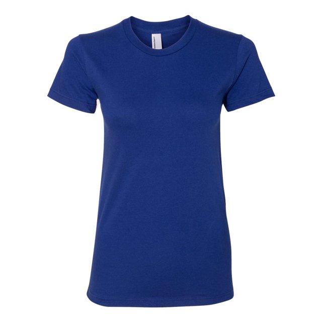 Tee-Shirt en Jersey Fin pour Femmes, 2TG, Lapis