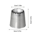 thumbnail image 2 of Quatre Styles de Buses de Cuisson en Acier Inoxydable pour la Fabrication de Biscuits, 2 of 2