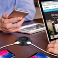 thumbnail image 2 of 4X 10W Fast Wireless Charger -Up Desktop Embedded Fast Wireless Charger with USB Port Universal for Smartphone,4 x Embedded Wireless Charge,Black, 2 of 10