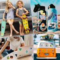 thumbnail image 2 of 50PCS Cartoon Octopus Graffiti Sticker Cute Animal Child Sticker DIY Skateboard Water Cup Luggage Sticker Wholesale HT049, 2 of 9