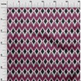 thumbnail image 2 of oneOone Cotton Poplin Fabric Geometric Ikat Print Sewing Fabric BTY 42 Inch Wide, 2 of 4