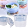thumbnail image 2 of Reusable Parfait Cup Container with Lid Leakproof Yogurt Oatmeal Cereal Topping Snack Pot for Meal Prep Portion Control Under $5, Kitecy Meal Prep Containers Lunch Boxes Portable Food Jars, 2 of 10