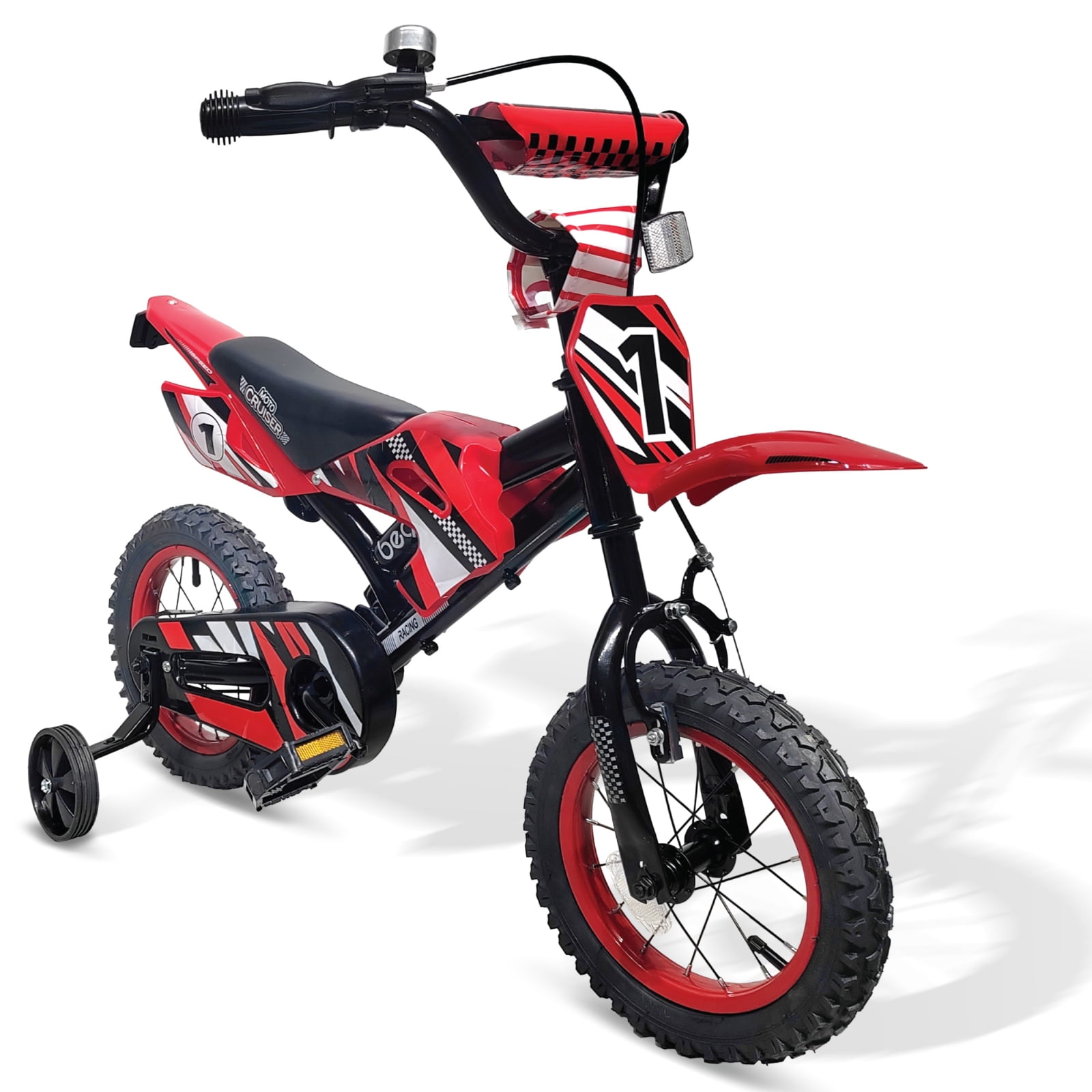 Beam Sports Xtreme Moto-moto 12" pour enfants avec petites roues (2-5 ans)