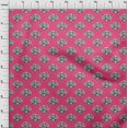 thumbnail image 3 of oneOone Tissu en Coton Flex Imprimé Visage d'Animal 1 Yard 40 Pouces de Large, 3 of 4