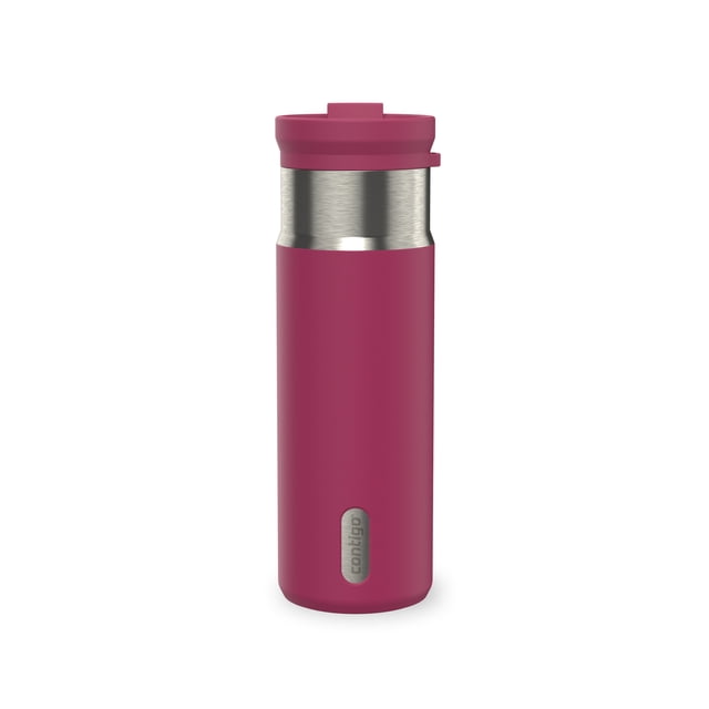 Contigo DualSip Bouteille d'eau 2-Way Casse-toi. 20 oz (591 ml), acier inoxydable isolé, 100% Sécurisant, sans BPA, sans plomb, lave-vaisselle