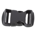 thumbnail image 1 of 5Pcs Quick Release Buckle Plastic Dual Adjustable Strap Buckles Replacement DIY Craft for Backpack Black for Webbing Straps Backpack Fanny Pack Belt Dog Collars, 1 of 7