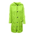 thumbnail image 4 of AherBiu Plus Size Cardigan for Women Trendy Cable Knit Long Cardigans Button down Open Front Winter Coat, 4 of 5