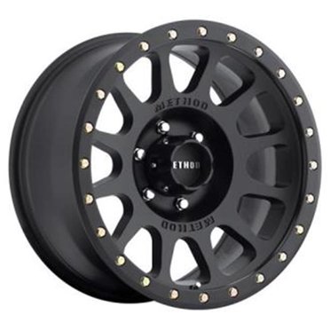 Method Race Wheels MRWMR30589016518 18 x 9 Po NV 6 on 135 Bolt Motif 5,75 Po Espace Arrière 18 Décalé, Noir Mat