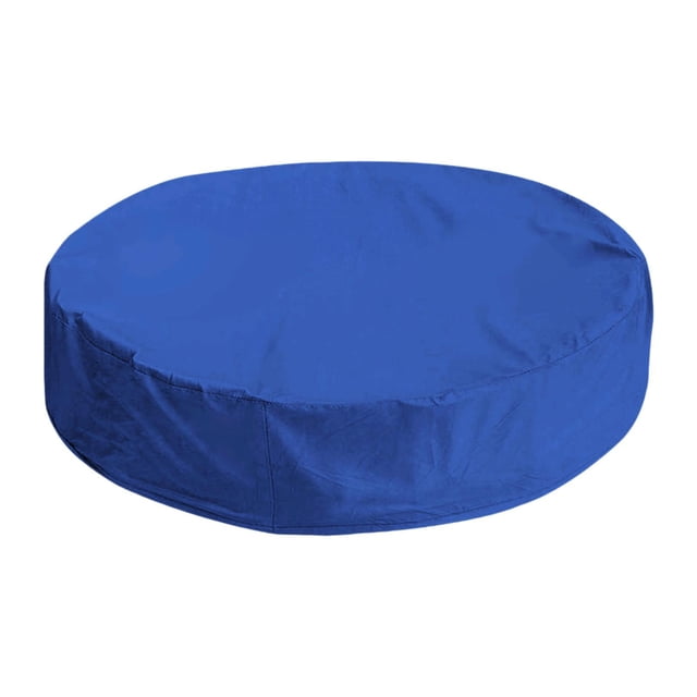 S SERENABLE Round Pool Cover 210D Oxford Cloth Round Swimming Pool Cover for Tub Outdoor Diameter 140cm