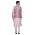 thumbnail image 3 of Atasi Indian Traditional Kurta Churidar Pajama Set With Nehru Jacket For Men, 3 of 3