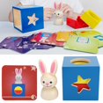 thumbnail image 3 of Gupbes Interactive Toy,Baby Wooden Puzzle Block Box Toys Educational Interactive Toy For Children Kid, 3 of 8