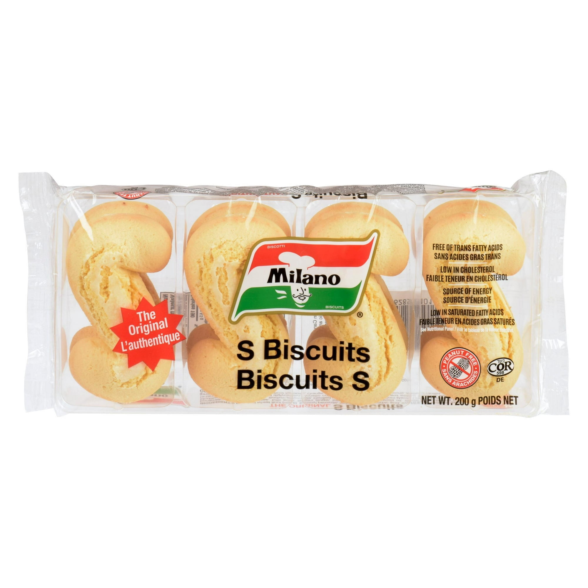 MILANO BISCUITS "S" 200G