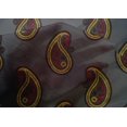 thumbnail image 4 of oneOone Cotton Silk Fabric Paisley Block Print Fabric BTY 42 Inch Wide, 4 of 4