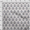 thumbnail image 2 of oneOone Cotton Poplin Fabric Diamond & Swirl Ikat Print Fabric BTY 56 Inch Wide, 2 of 4