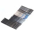 thumbnail image 3 of Jigsaw Blades Set, Jig Saw Blades Clear Fast Cutting Strong Grip 20Pcs  For Wood, 3 of 8