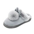 thumbnail image 1 of Kcodviy Pantoufles d'Intérieur d'Hiver pour Femmes pour la Maison et la Plage pour Femmes Chaussures Confort Lapin Pantoufles Girafe Duveteuses pour Femmes Oreilles Chaussures Pantoufles Douces Pantoufles de Maison pour Femmes Pantoufle pour Femmes, 1 of 3
