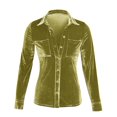 thumbnail image 3 of Timegard Womens Tops Long Sleeve Button Shirts Business Work Casual Tops with Pockets Fall Blouses, 3 of 4