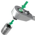 thumbnail image 2 of Stahlwille - 512QR N Quick Release Fine Tooth Ratchet 1/2in Drive, 2 of 4