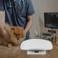 thumbnail image 4 of OUNONA White Electronic Scale Tray with High Precision Sensors for Home Pet Weight Monitoring, 4 of 8