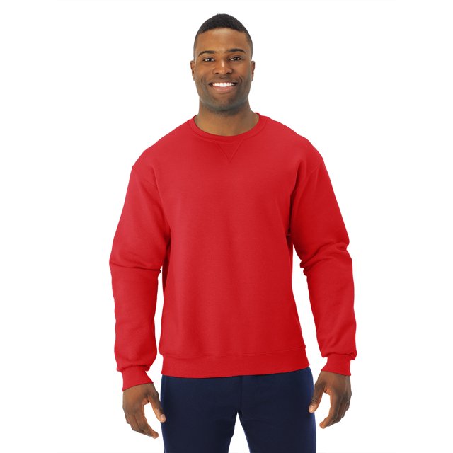 Fruit Of The Loom Chandail en Molleton Sofspun Adulte, 2TG, Rouge Ardent