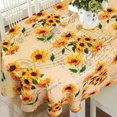 thumbnail image 1 of Modern Oval Tablecloth for Oval Table Waterproof Table Cloths for Dining Room Indoor Outdoor Home Decorative Table Cloth-60x84in, 1 of 5