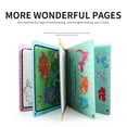 thumbnail image 2 of D Kids Reusable Water Wow Book, Magic Painting Pad With Doodle Pen, Early Learning Activity, Portable Travel Toy For Toddlers, 2 of 7