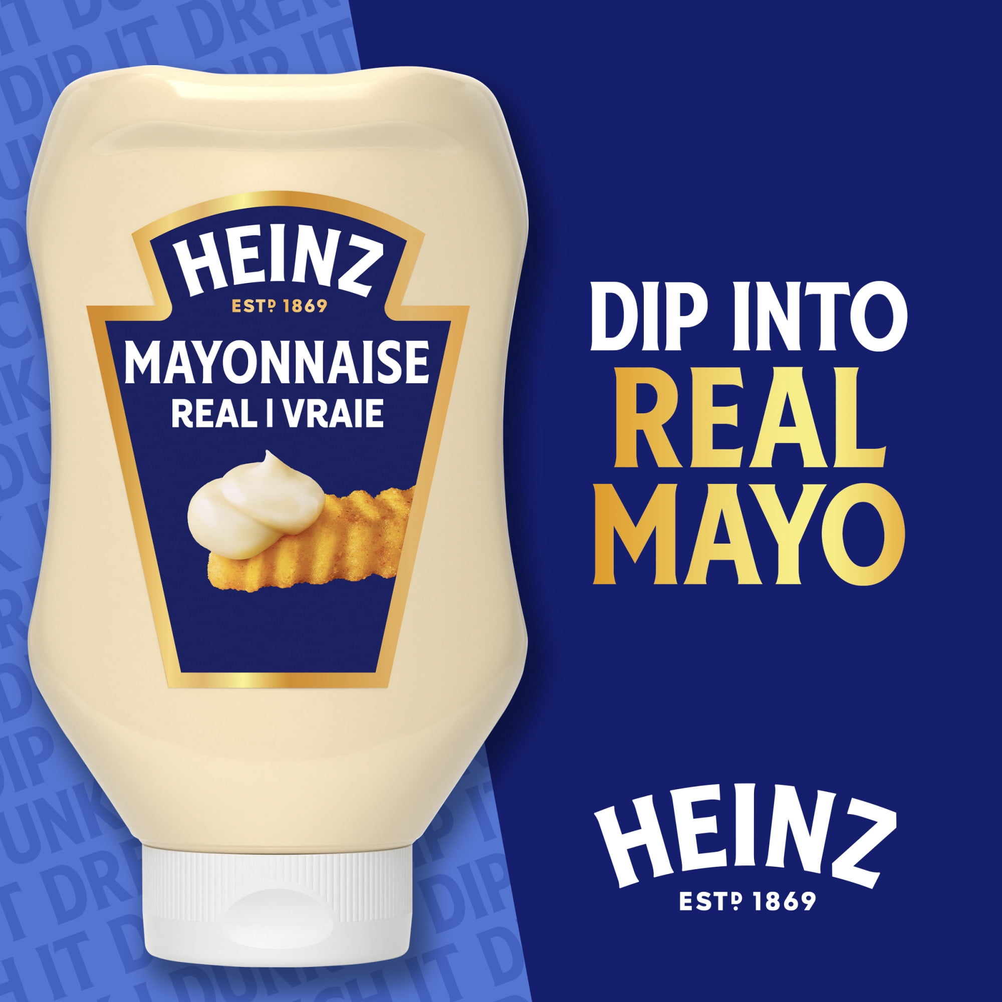 Heinz Real Mayonnaise, 675 mL Bottle