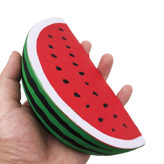 Hxlamzoo Kids Toys Watermelon Model Fake Food Decompression Toy Slow Rising Stress Reliever Toy Toys Clearance Sale
