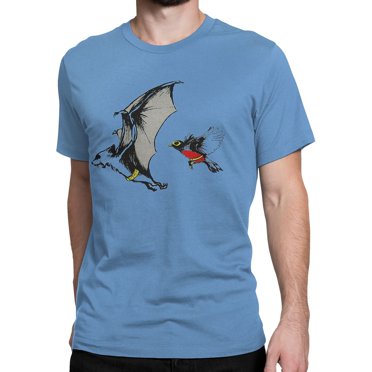 The Bat  and  The Robin Men's T-Shirt-3XLarge