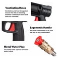 thumbnail image 4 of 30BAR Cordless High Pressure Cleaner Washer Spray Water Gun Car Wash Pressure Water Cleaning Machine For 18V Battery, 4 of 7
