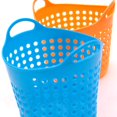 thumbnail image 4 of Panier de Rangement en Plastique Portable pour Papeterie Cosmétique, 4 of 8