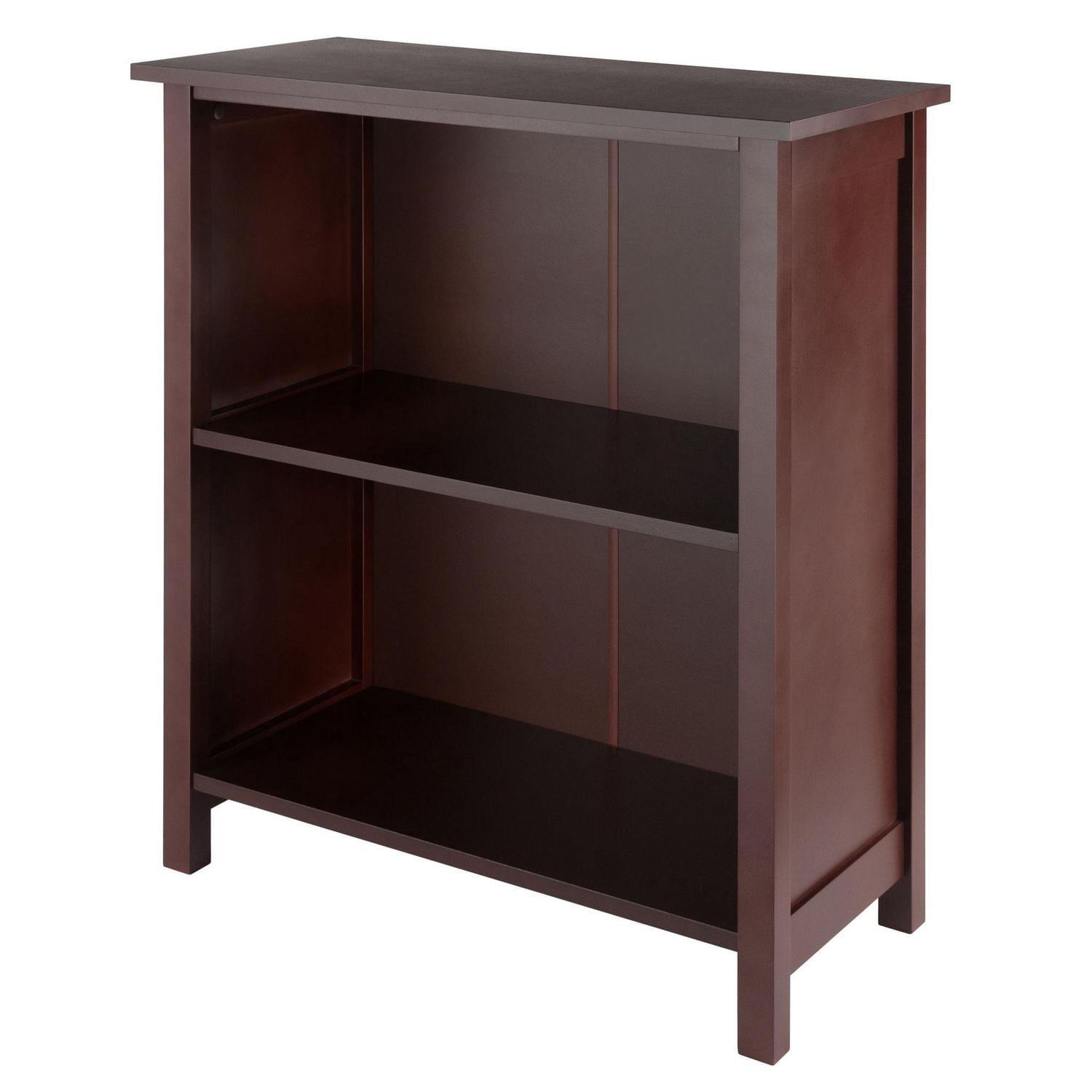 Winsome Milan 2-Section Storage Shelf, Walnut - 94228