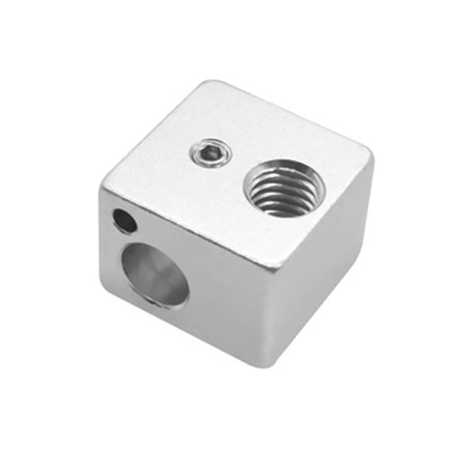 Bloc Chauffant d'Imprimante 3D V5 Bloc en Aluminium Bloc de Réparation Réparation Bloc en Aluminium V5 Hotend Extrudeuse Accessoire d'Imprimante 3D