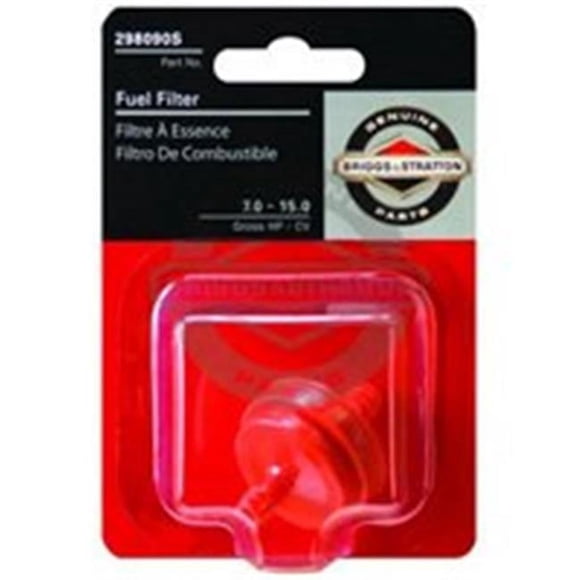 Briggs & Stratton 5018K In-Line Fuel Filter, For Use With 7 - 15 hp Gross Ride-On/Tractor Engines