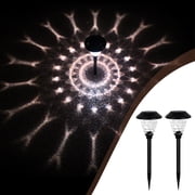 Suncoda Solar Light, Outdoor Solar Lights, Land-Scape Spotlights, Garden Lights, Wireless Solar Powered Outdoor Lights/Lighting for Yard, Walkway Outdoor Solar Lights