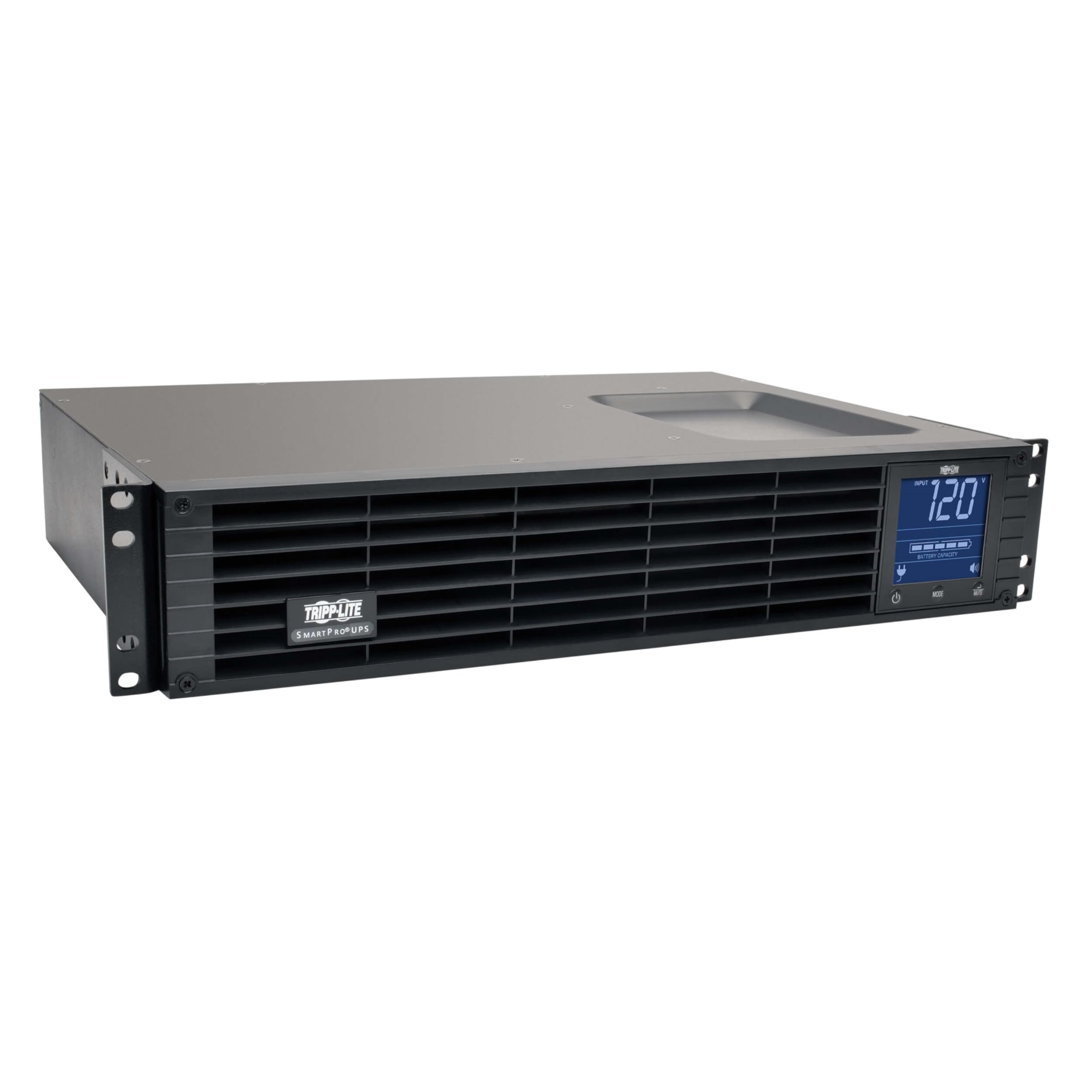 Tripp Lite UPS Smart 1000VA 700W Rackmount LCD Pure Sine Wave AVR USB 2URM - UPS (Rack-Montable / Externe) - 15 A - AC 120 V - 700 Watts - 1000 VA - RS-232, USB - Connecteurs de Sortie : 6 - 2U