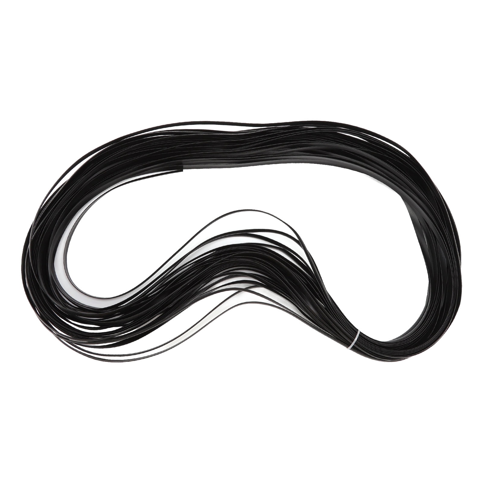 Plastic Woven Rattan Repair Material,Plastic Rattan Wicker,Wicker Repair Kit Plastic Patio Chair Table Sofa Synthetic Rattan Material For Outdoor Garden Patio Furniture [black]