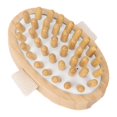 thumbnail image 4 of Body Massage Brush, Bamboo Body Scrub Brush  For Home For Travel, 4 of 8
